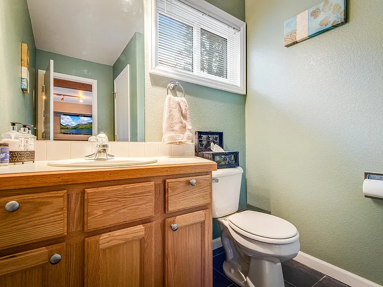 half bath on the main level