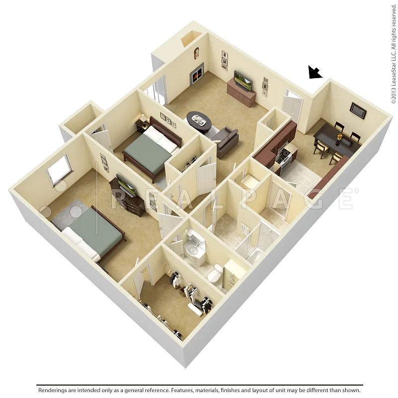 Floor plan Heather II