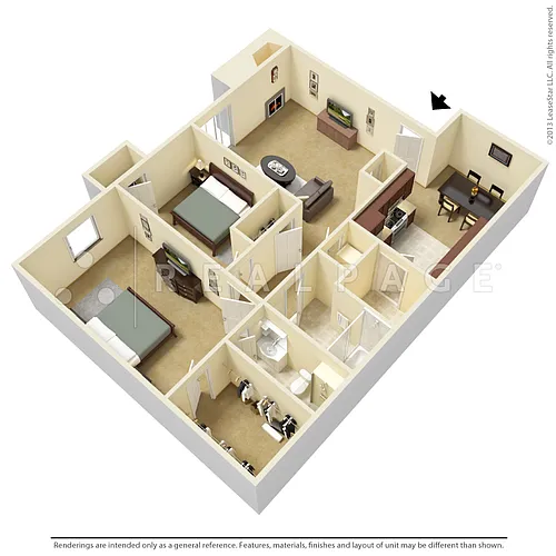 Floor plan Heather II