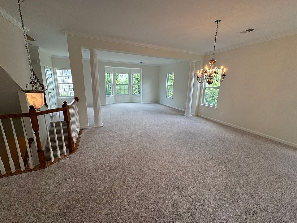 View from Kitchen to Large Main Living Area