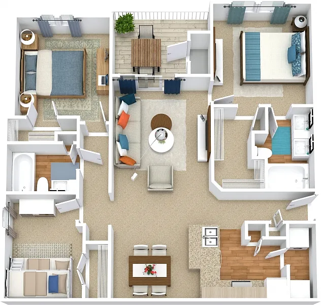 Floor plan Willow