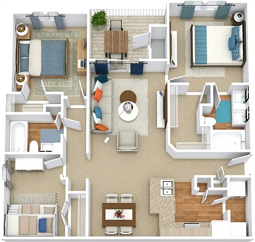 Floor plan Willow
