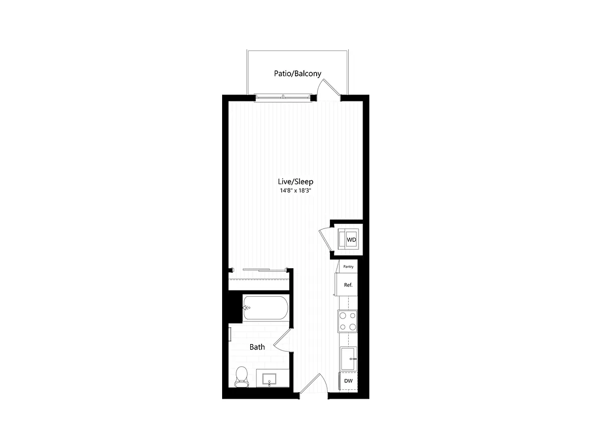 Floor plan A01