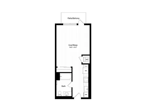 Floor plan A01