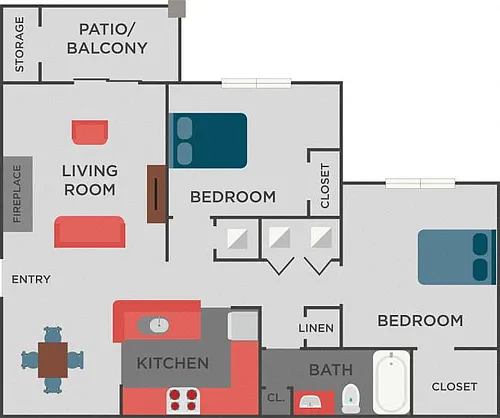 Floor plan RALEIGH