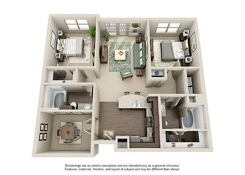 Floor plan B2A