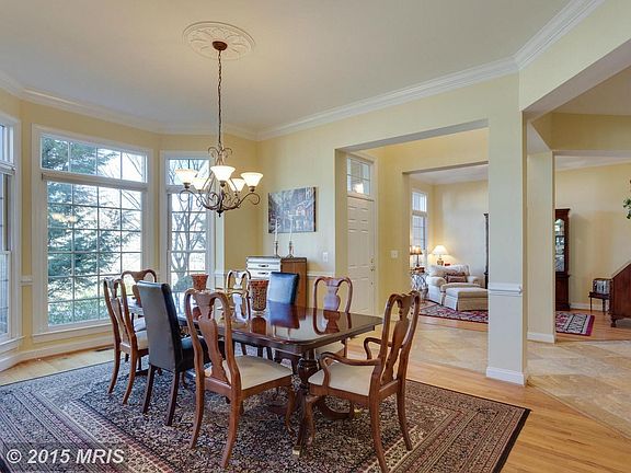 Dining Room with Bay Window