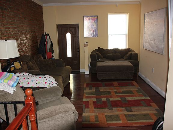 living room towards front door