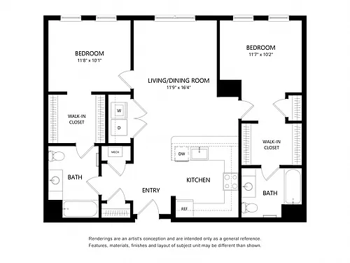 Floor plan Chestnut