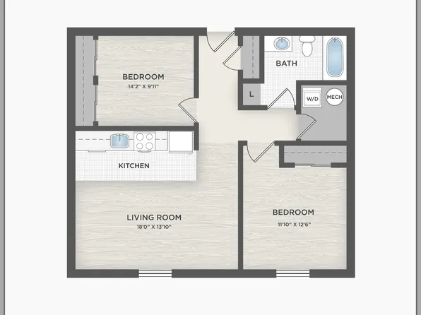 1400 N Blvd Apartments