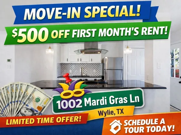 1002 Mardi Gras Ln, Wylie, TX 75098