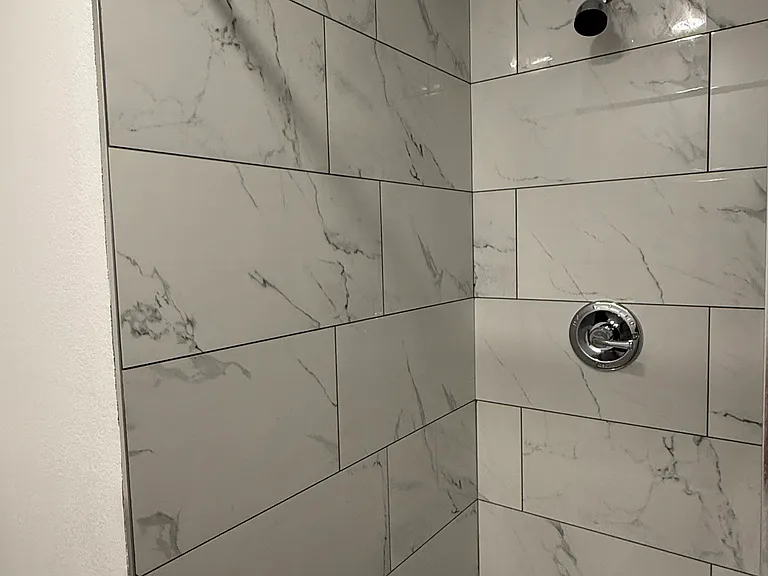 Private Bathroom with Shower _ Bedroom 1