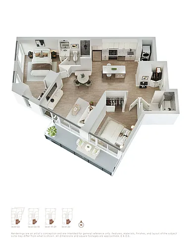 Floor plan 1305