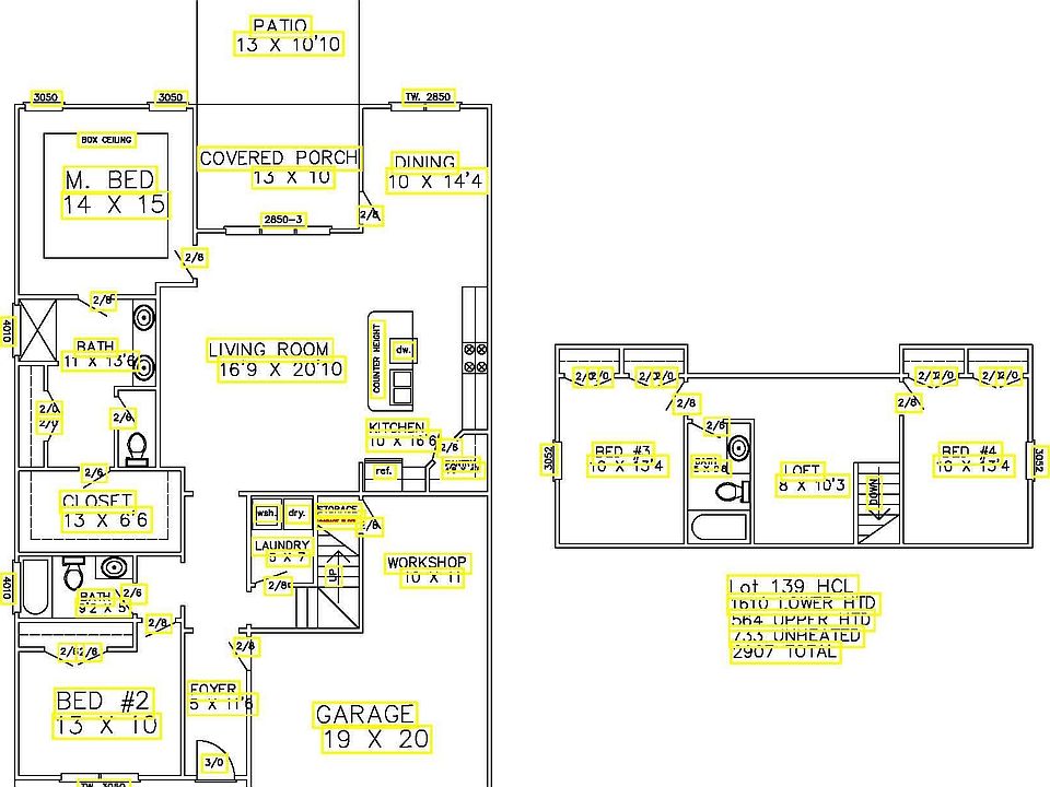 2nd image of 2604 Seaport Circle Lot 139 Indigo Plan