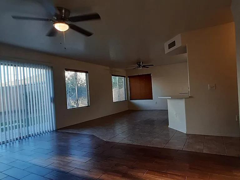 Great room, dining area