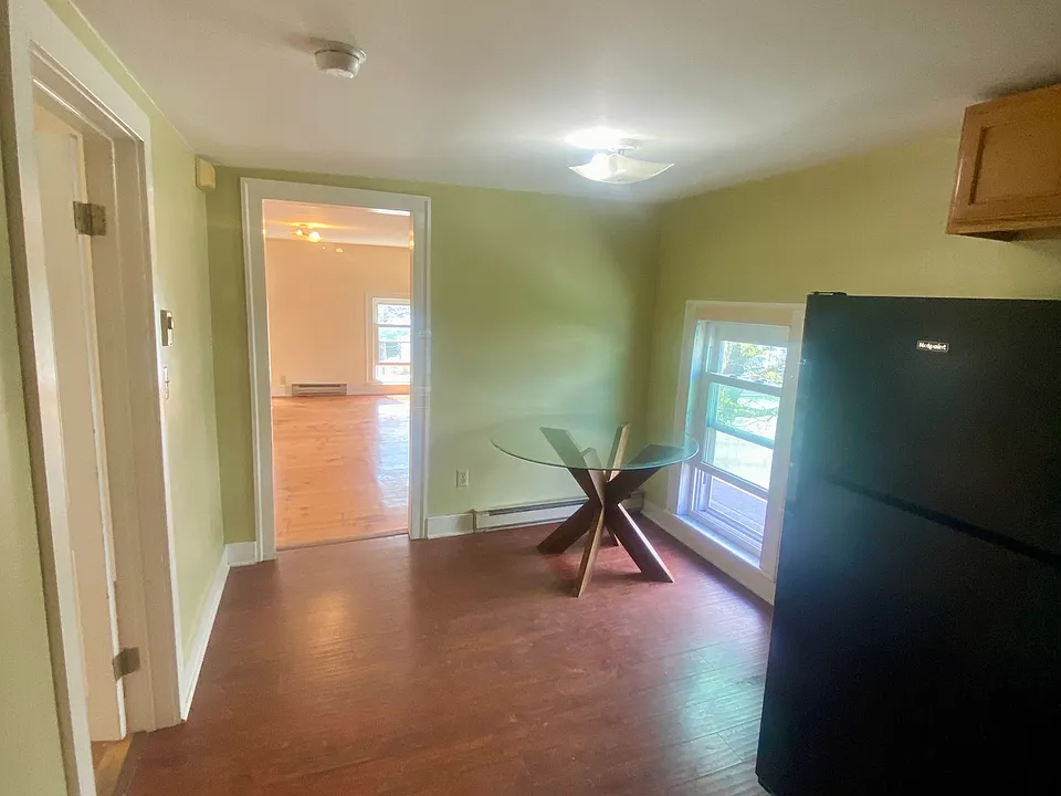 Kitchen with eat-in space.