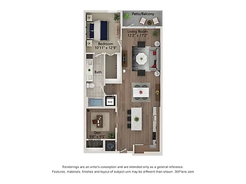 Floor plan A1D