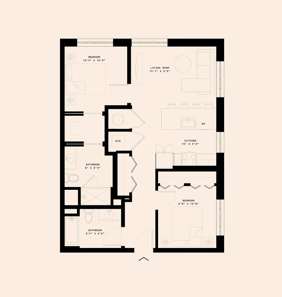Floor plan B1