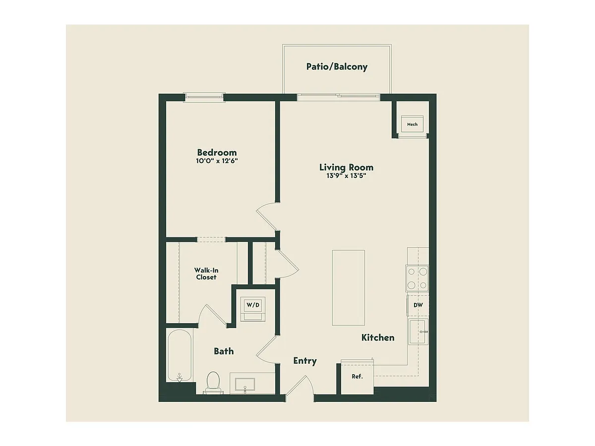 Floor plan B-6