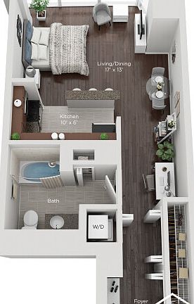 5th image of 345 E Ohio Studio