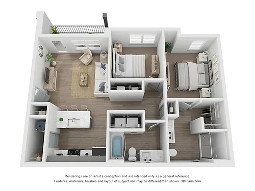 Floor plan The Abbie