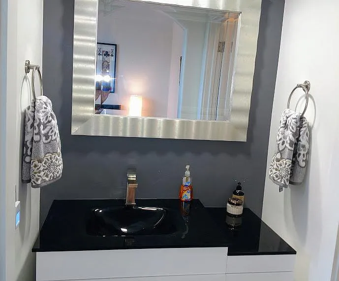 Vanity with storage and style