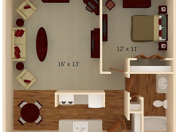2nd image of 1034 E St Germain St APT 44