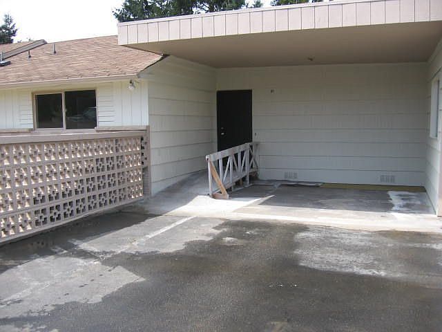 Carport with Ramp for Easy Access if Necessary