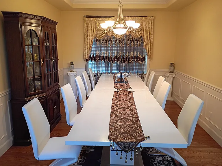 Formal dining room.