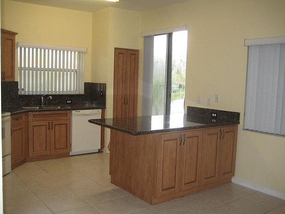 kitchen with island