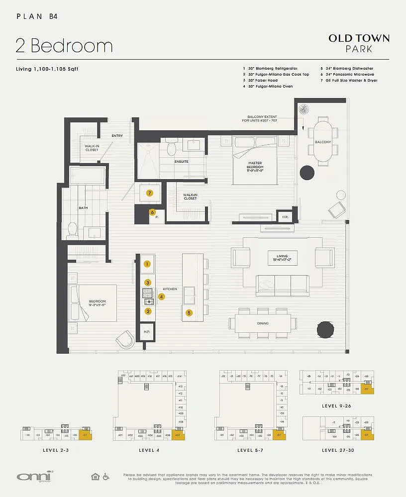 Floor plan Plan B4
