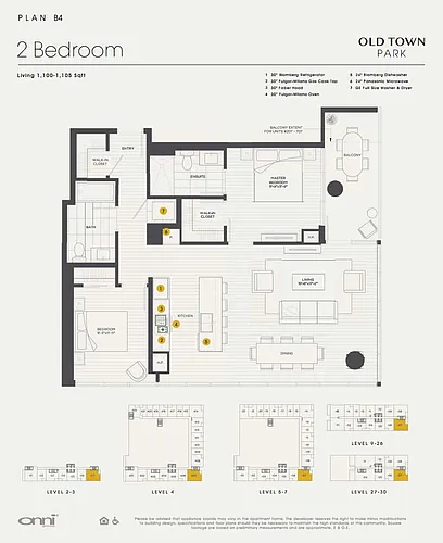 Floor plan Plan B4