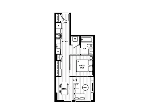Floor plan 401