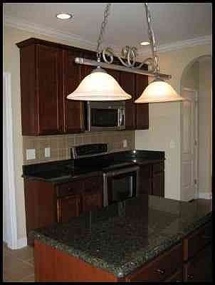 42" Dark Cherry Cabinets