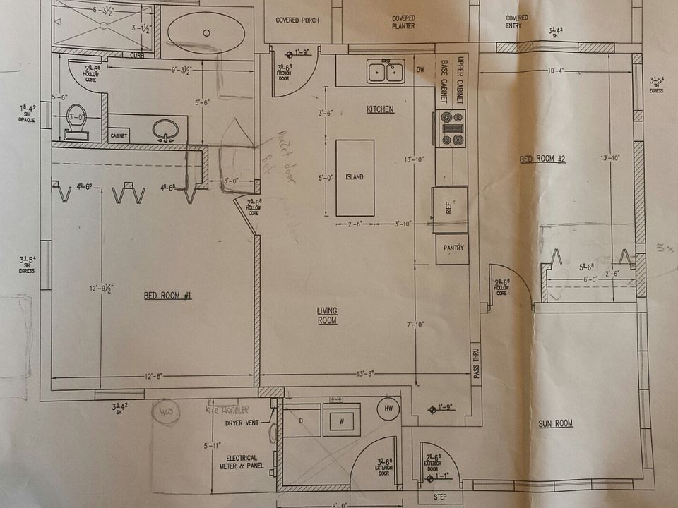 Arc stamped new floor plan