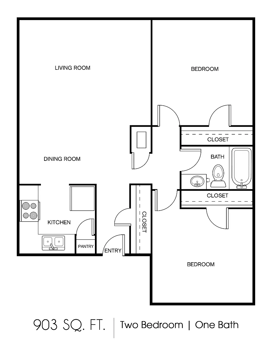 Floor plan B1B