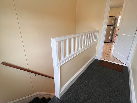 Front door on second floor