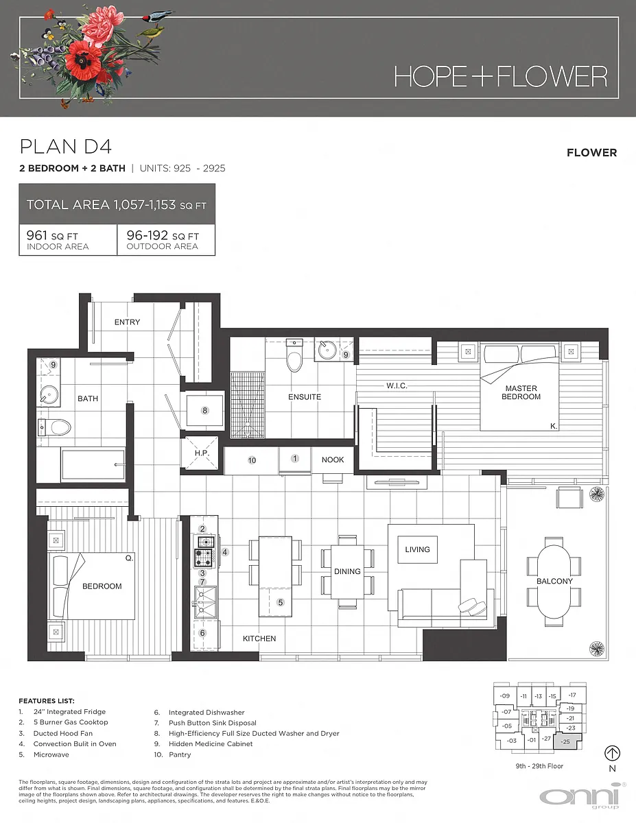 Floor plan D4