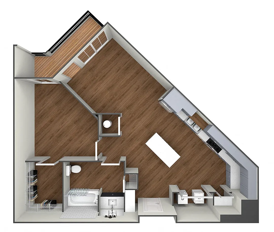 Floor plan The Gateway A