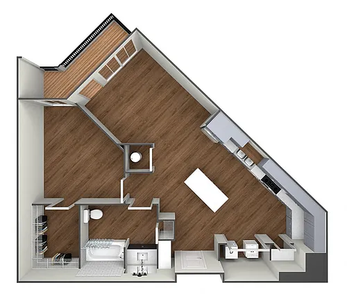 Floor plan The Gateway A