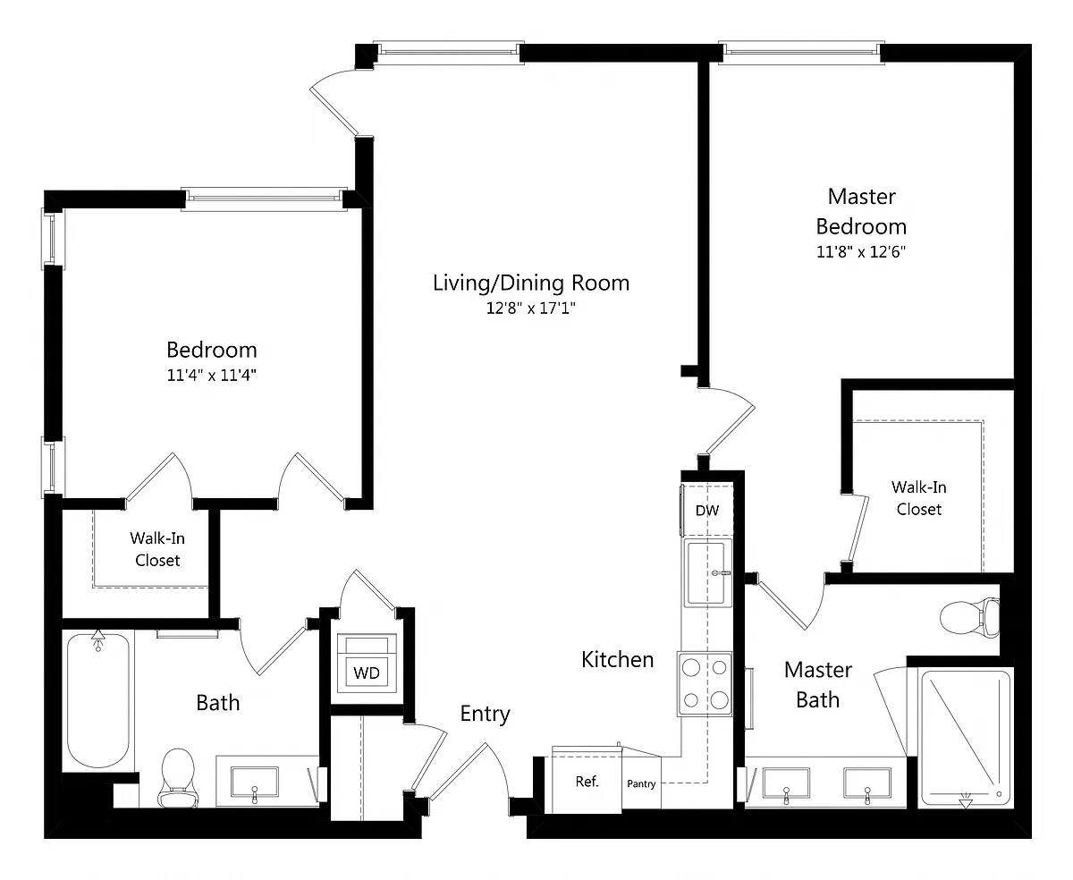Floor plan B11