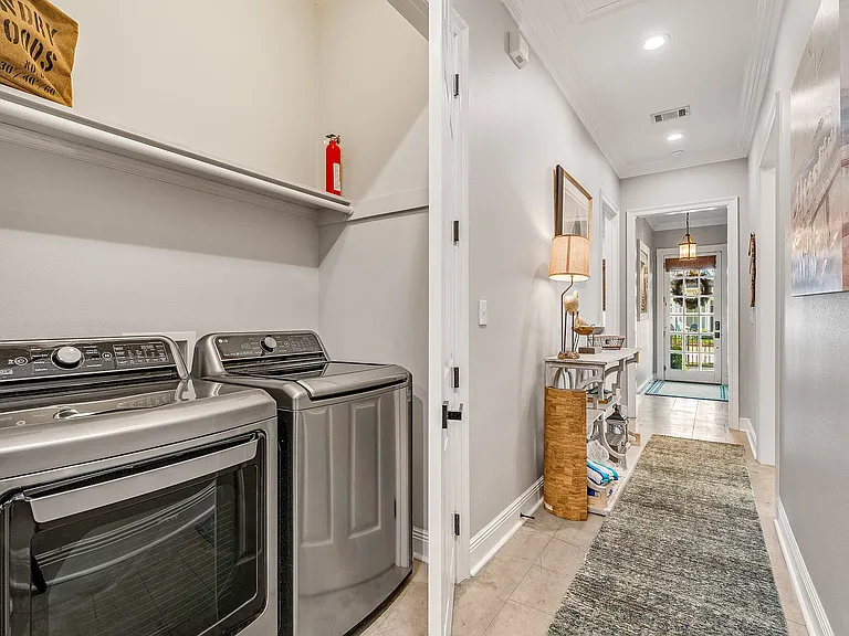 Laundry area