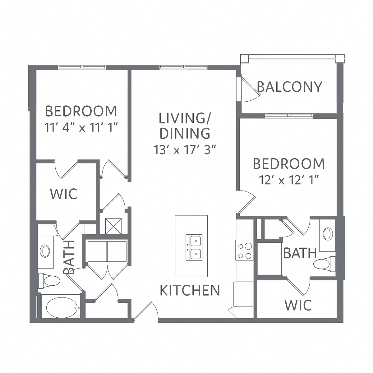 Floor plan The Oasis