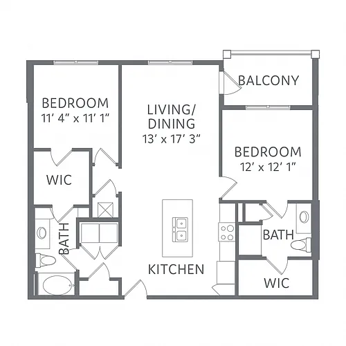 Floor plan The Oasis