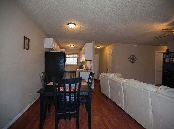 Entertain in combo dining/living area