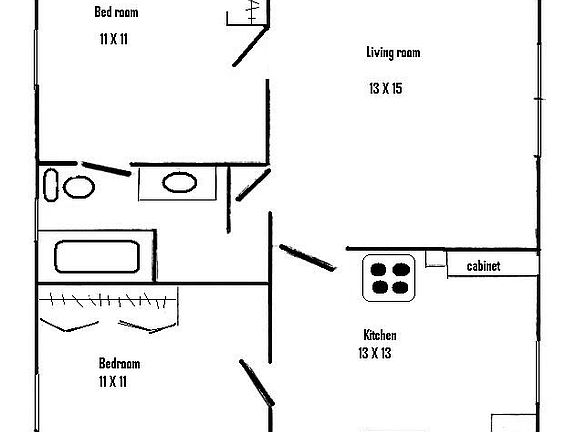 Floor plan.