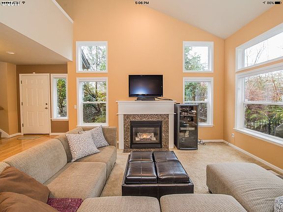 View of Living Room from Kitchen Area