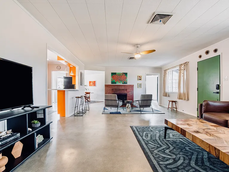 Living room open space