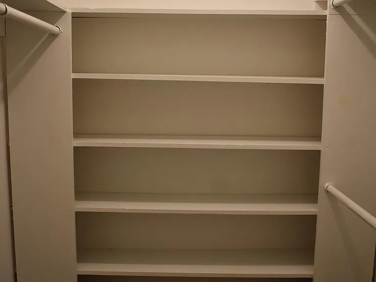 Master walk in closet