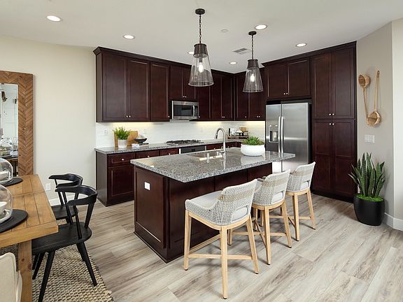 Sea House Plan 4 Model Home Kitchen